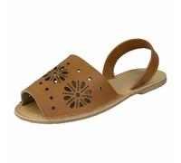 Donna F0R0144 Fiore Design Sandali Estivi Da LEATHER COLLECTION Prezzo