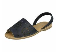 Donna F0R0144 Fiore Design Sandali Estivi Da LEATHER COLLECTION Prezzo