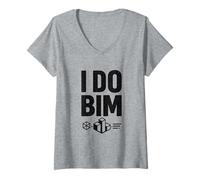 Donna Faccio BIM Maglietta con Collo a V