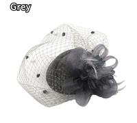 Donna Fascinator Cappello 20s 50s Fortino Con Velo Sposa Festa Accessorio