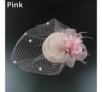 Donna Fascinator Cappello 20s 50s Fortino Con Velo Sposa Festa Accessorio