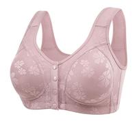 Donna Fashion and Casual Front Anti Sagging Back Shaping and Bra Without Wires Dessous, Colore: rosa., 42