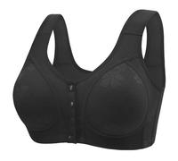 Donna Fashion and Casual Front Anti Sagging Back Shaping and Bra Without Wires Dessous, Nero , 50