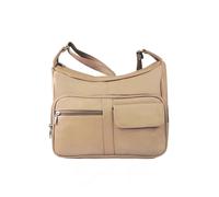 Donna Fatto a Mano Vera Pelle Croce Corpo Tracolla Organizer Portamonete