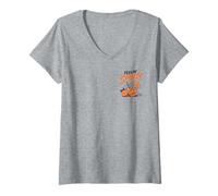 Donna Feelin' Spritzy - Bevanda Estiva Maglietta con Collo a V