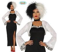 Donna Film Crudele Villain Costume da Completo Fg