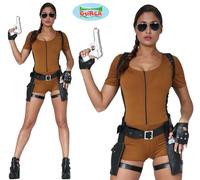 Donna Film Tomb Avventuriero Costume da Donna Lara Completo Fg