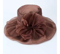 Donna Fiore Organza Chiesa Cappelli Fascinator Kentucky Festa Matrimonio Sole