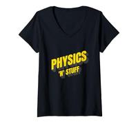Donna Fisica N Stuff Fisico Maglietta con Collo a V