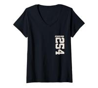 Donna Forever 254 Central Texas Area Code Pride Maglietta con Collo a V