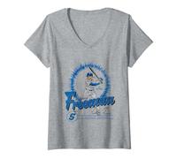 Donna Freddie Freeman | Giocatore di Baseball dei Los Angeles D| MLBFFR305N Maglietta con Collo a V