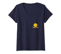 Donna "French Way" - The Camino de Santiago Maglietta con Collo a V