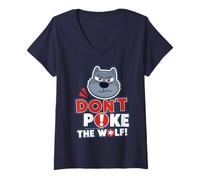 Donna Friends. Emoji #7 Maglietta con Collo a V