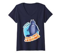 Donna Friends. Sometimes I'm Kidding Maglietta con Collo a V