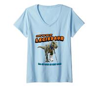Donna Funny Get Well Soon - Bendaggio per Gambe Maglietta con Collo a V