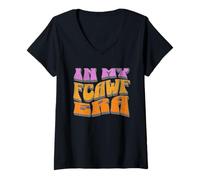 Donna Funny In My FCAWF Era. Men's and Women's Adult Humor Maglietta con Collo a V