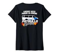 Donna Funny Mexican Saying Spanish Slang Words Sarcastic Latinx Maglietta con Collo a V