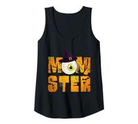 Donna Funny Mom Monster Halloween Momster Witch Canotta