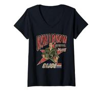 Donna G.I. Joe Knowing Is Half The Battle Maglietta con Collo a V