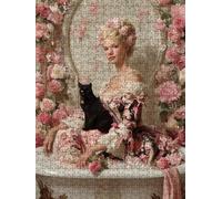 Donna Gatto Nero Puzzle 6000 Pezzi, 3D Puzzle per Adulti Impegnativo, Educa Puzzles Artistico, Divertente E Stimolante Puzzles Decorativo per La Famiglia, Regalo e Decorazione Pareti FNKL6-793