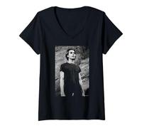 Donna Gavin Rossdale Razorblade Valigia Era Bush di Andy Willsher Maglietta con Collo a V