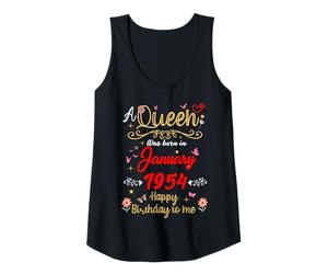 Donna Gennaio 1954 Compleanno Una Regina è Nata nel 1954 Gennaio Canotta