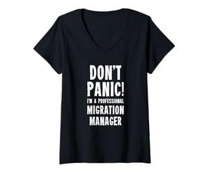 Donna Gestione migrazioni Maglietta con Collo a V