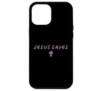 Donna Gesù salva croce sottile cristiana minima fede di Dio Custodia per iPhone 12 Pro Max