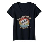 Donna Gesù Tshirt Maschile Donne Christianità Cristo Cross Maglietta con Collo a V