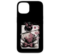 Donna Giapponese Fiori Di Ciliegio Tattoo Art Geisha Donne Uom Custodia per iPhone 13