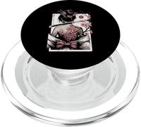 Donna Giapponese Fiori Di Ciliegio Tattoo Art Geisha Donne Uom PopSockets PopGrip per MagSafe