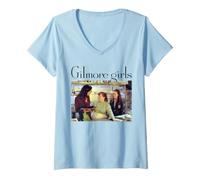 Donna Gilmore Girls Lorelai Sookie And Rory Maglietta con Collo a V