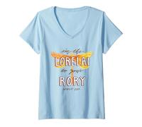 Donna Gilmore Girls Mother's Day Lorelai To Your Rory Maglietta con Collo a V