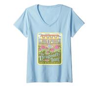 Donna Gilmore Girls The Dragonfly Inn AD Maglietta con Collo a V