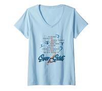 Donna Ginnastica Il miglior Sport mai esistito ginnasta Maglietta con Collo a V