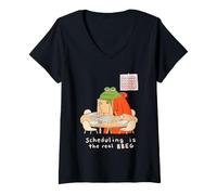 Donna Gioco Rpg Master Prep Divertente Nerd Gamer Uomini Donne papà Maglietta con Collo a V