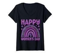 Donna Giornata della Donna Maglietta con Collo a V