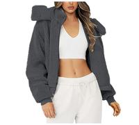 Donna Giubbotto Con Cappuccio Termici Casual Cappotto Tasche E Coulisse Giacche Invernale Elegante Giubbino Invernali Outdoor Parka Trekking