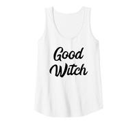 Donna Good Witch Strega Buona Divertente Halloween Canotta