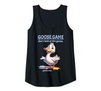 Donna Goose Game Don't Look at The Goose Game Over Funny Canotta