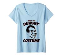 Donna Goosebumps This Is My Dummy Costume Slappy Floating Head Maglietta con Collo a V