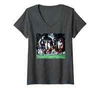 Donna Gordon Kaye & Co allo allo Cast in Scozia Maglietta con Collo a V