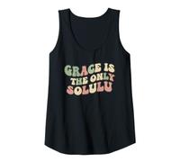 Donna Grace IS The Only SOLULU - Divertente Design Religioso per cristiani Canotta