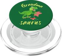Donna Grandmasaurus Fun Dinosaur Grandmasaur T-Rex Grandma PopSockets PopGrip per MagSafe
