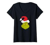 Donna Grinch - It Wasn't Me Maglietta con Collo a V