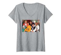 Donna Gruppo Pop Backstreet Boys 1996 Maglietta con Collo a V
