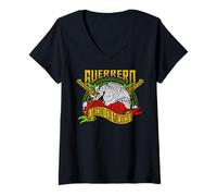 Donna Guerrero Mexico Travel Souvenir Retro Mexicans Vintage Gifts Maglietta con Collo a V