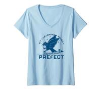 Donna Harry Potter Ravenclaw Prefect Maglietta con Collo a V