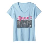 Donna Harry Potter We Are with You Maglietta con Collo a V