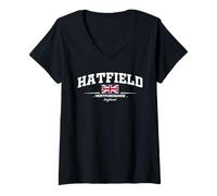 Donna Hatfield England Maglietta con Collo a V